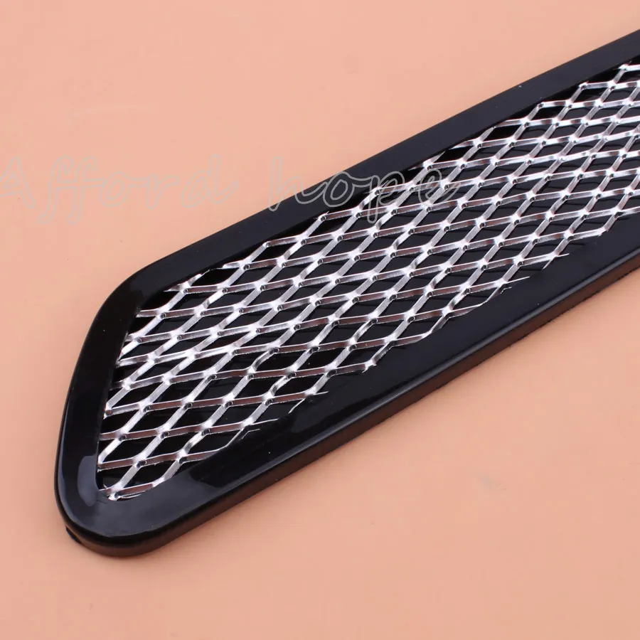 1 шт. черный + хромированный Автомобильный декоративный хвостовой трубы эмблема