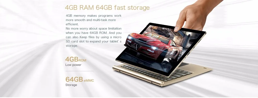 Teclast Tbook 10 s планшетный ПК intel X5-Z8300 Quad-Core 4 ГБ ОЗУ 64 ГБ rom 10,1 дюймов 1920*1200 ips Win10+ Android 5,1 Dual-OS WiFi BT