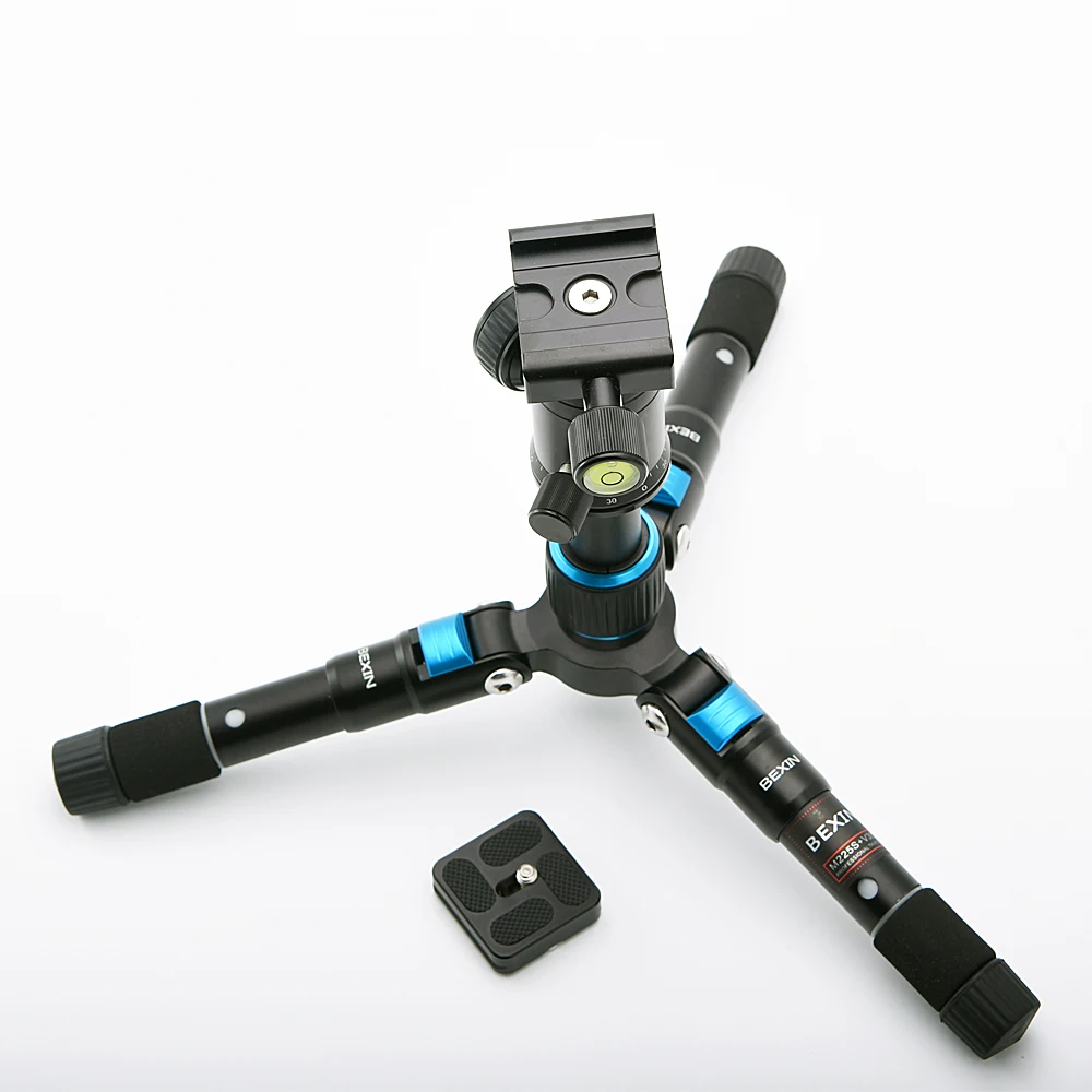 Портативный алюминиевый штатив SETTO компактный настольный мини-Настольный Штатив