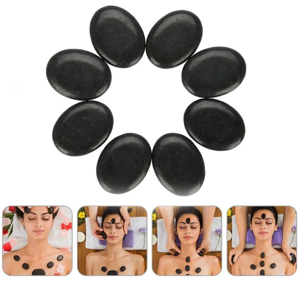 Спа вулканическая лава камень для массажной терапии из базальта естественная