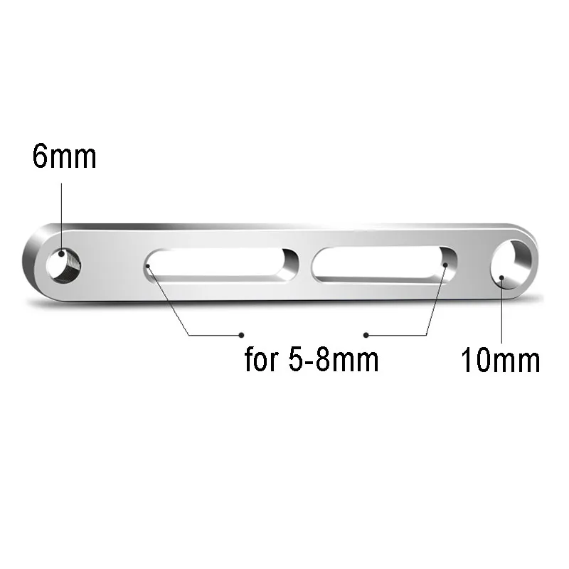 Multi-function Aluminum Alloy Bracket Motorcycle Accessories Auxiliary Lights Decorative Scooter Extended Spotlight |
