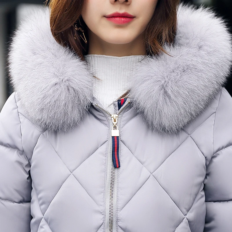Дешево оптовая продажа Женское зимнее пальто 2017 женская теплая верхняя одежда