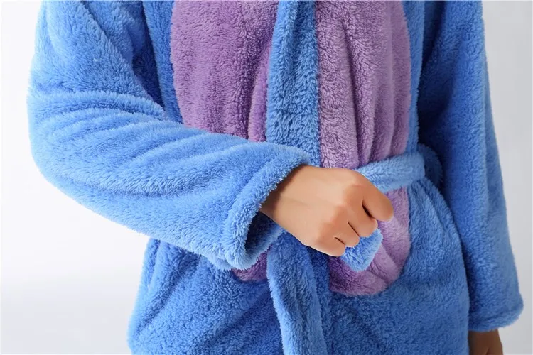 Новые плюшевые халат взрослых животных Осел пижамы длинные рукава прекрасный