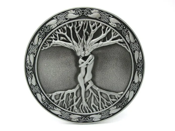 Pewter отделка Древо жизни пряжка ремня|pewter buckle|pewter belt bucklesbelt buckle |