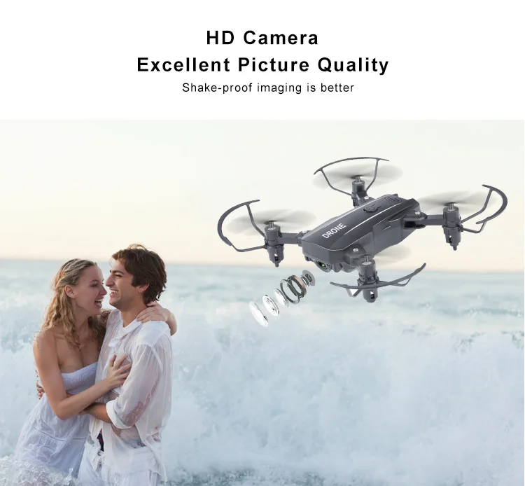 M9 2,4G Smart селфи складной FPV RC Квадрокоптер с 0.3MP в режиме реального времени Камера удержания высоты 3D сальто