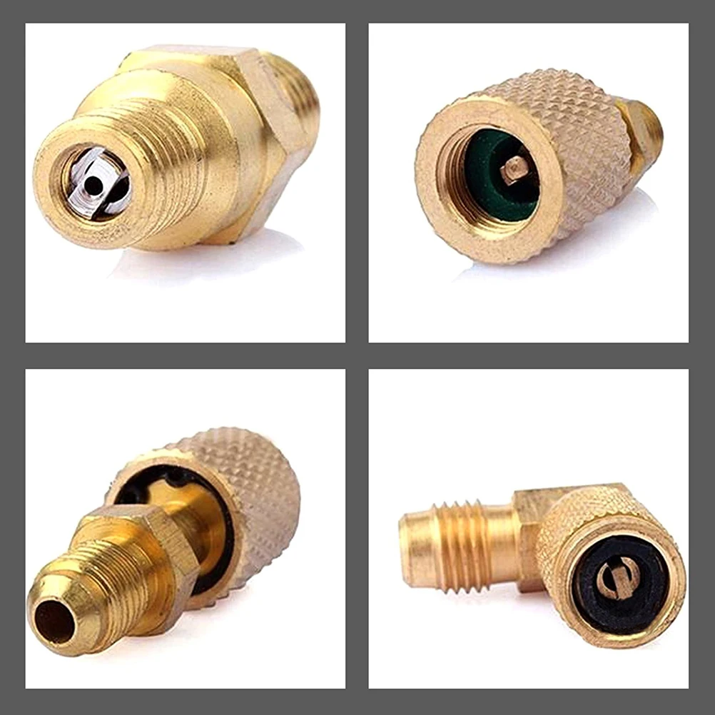 8 шт. автомобильный Кондиционер Холодильный R134A R12 адаптер комплект