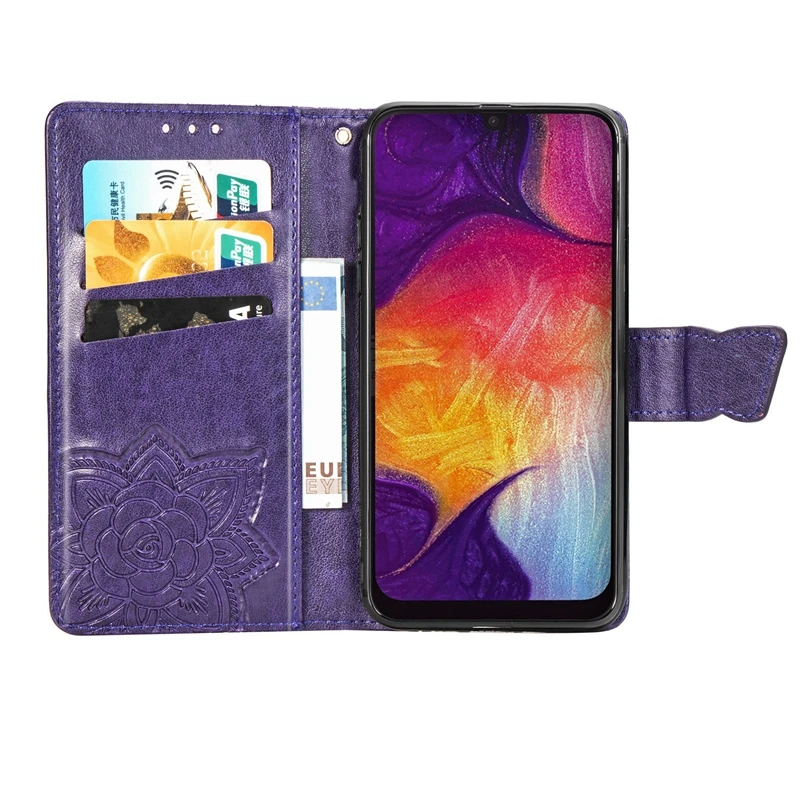 Кожаный флип-чехол-кошелек для samsung Galaxy A50, флип-чехол, чехол для телефона, для Etui, samsung A50 A 50 SM-A505F, кошелек, чехол-книжка