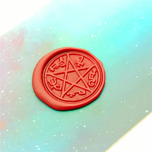 Сверхъестественная ловушка для дьявольской ловушки штамп восковой печати