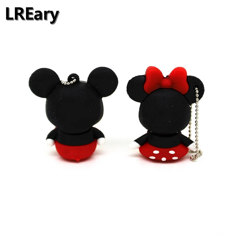 Милый мини-флеш-накопитель с Микки и Минни USB флеш-накопитель Udisk креативный