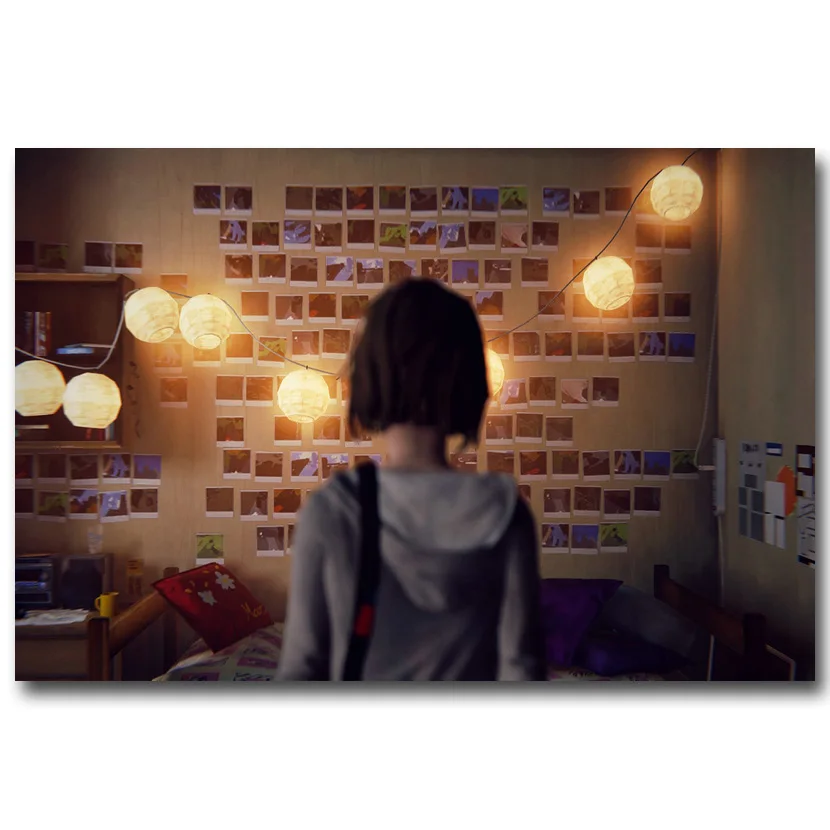 Picture 1 Life is Strange художественный шелковый постер с принтом 13x20 24x36 дюймов, настенные Игровые картинки для декора гостиной, Максин Колфилд 014 - Цвет: Picture 1
