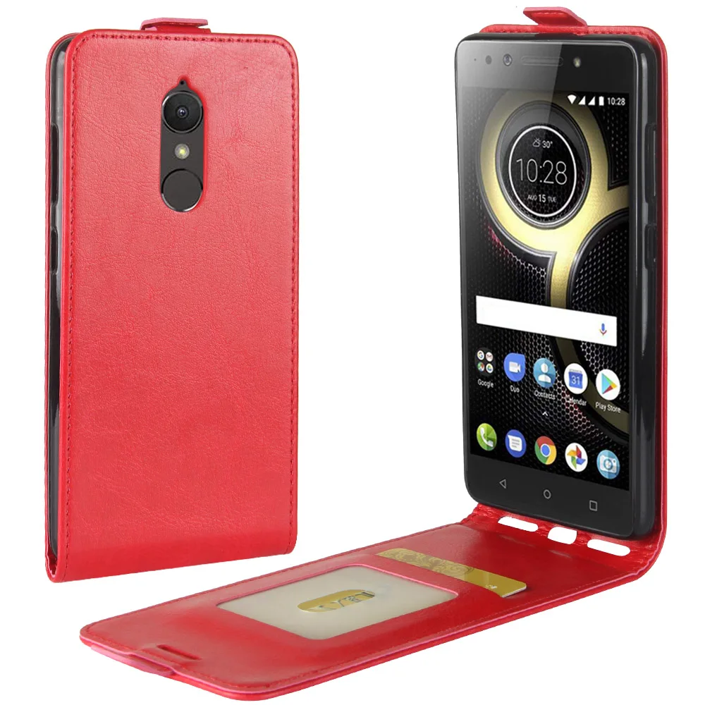 For Lenovo K8 Case Flip Leather 5.2&quot High Quality Vertical Cover With Card Holder K 8 k8 | Мобильные телефоны и