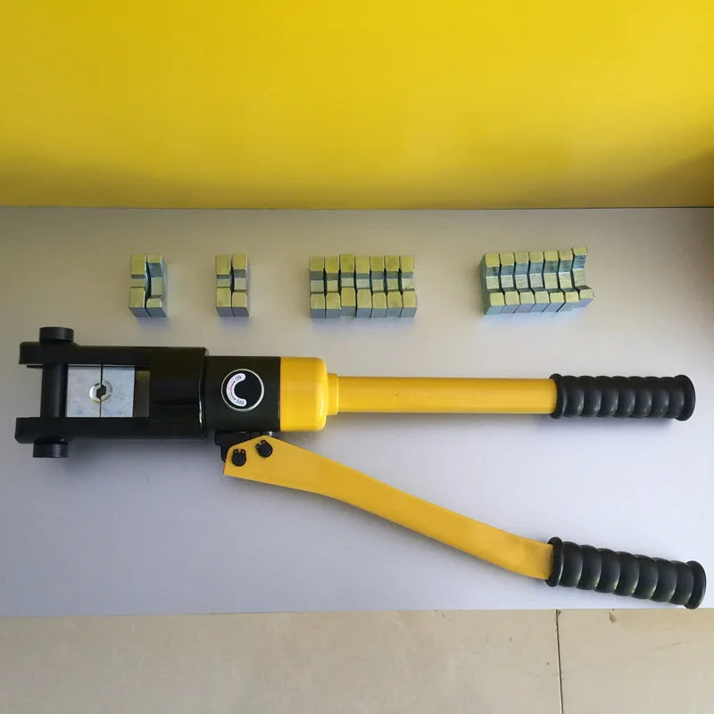 

Manual Hydraulic Crimping Tool YQK-120 Aluminium Copper Terminal Crimper 120mm2 Electrician Multifunction Crimp Pliers