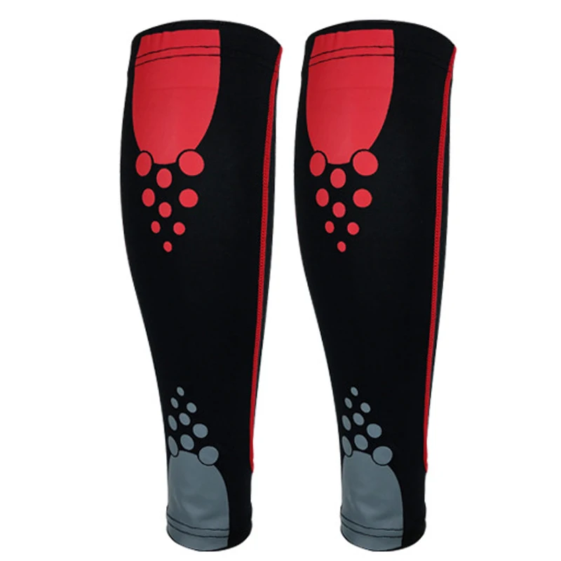 2 шт./лот растягивающиеся компрессионные гетры для голени футбола баскетбола