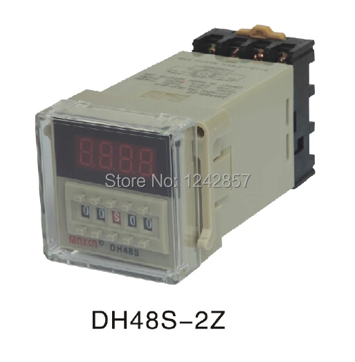 Реле времени dh48s 2z C-Lin DH48S-2Z реле времени, две группы задержки включения, ac220в AliExpress