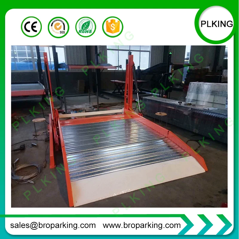 2000 кг грузоподъемность наклонный автомобильный парковочный подъемник| |