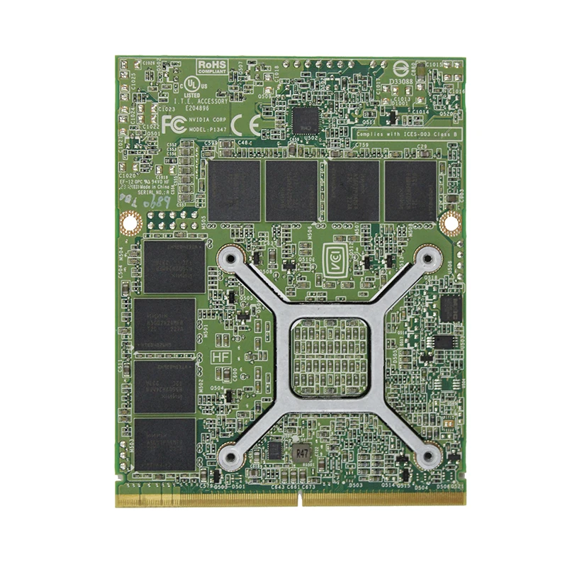 Новая графическая Видеокарта NVIDIA Quadro 5010M 4G GDDR5 для Dell M6600 M6700 M4600 M6800 Zbook17 Zbook15 N12E Q5 A1