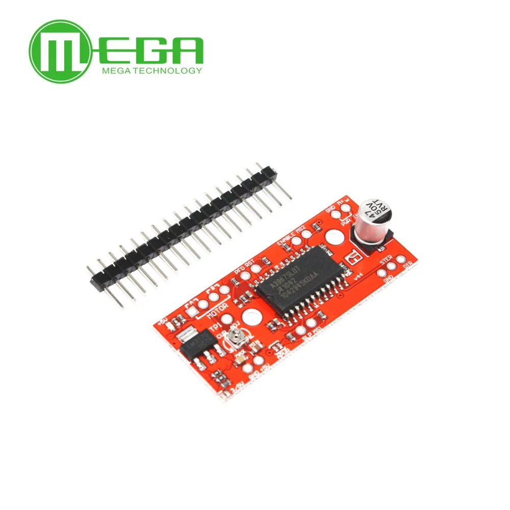 Драйвер шагового двигателя EasyDriver V44 A3967 5 шт./лот | Электронные компоненты и