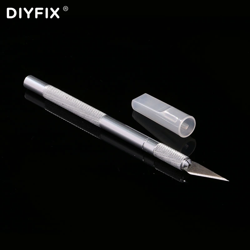 DIYFIX нож для ремонта мобильных телефонов с 6 лезвиями Очищающий резак инструмент