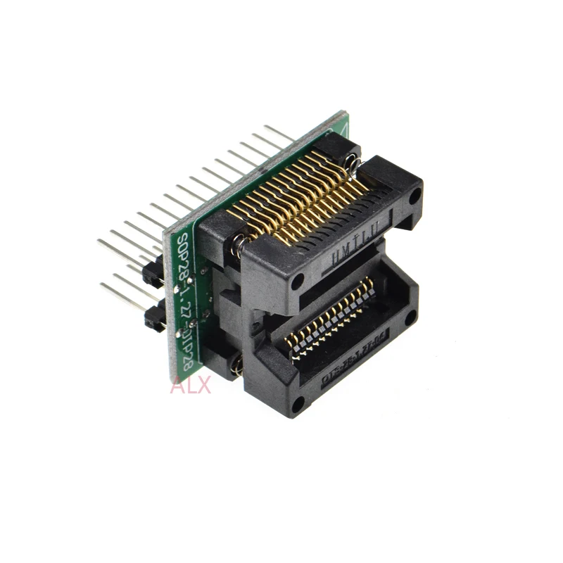 SOIC28 SOIC 28 SOP28 в DIP28 программатор переходник разъем шириной корпуса 7 5 мм мил IC