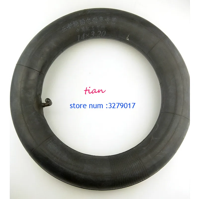 

Inner Tube 14x3.20 3.00-10 for Electric Bicycle scooter 14 inch Tricycle Tire