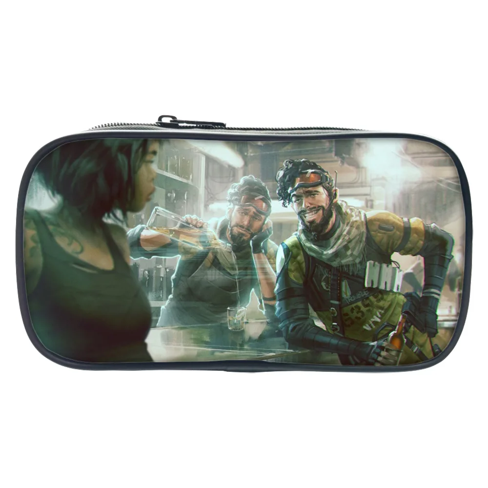 13 Новинка,, сумка-карандаш Apex Legends, Студенческая учебная коробка, Повседневная сумка для мальчиков и девочек, школьные подарки, сумки Apex Battle Royale - Цвет: 13