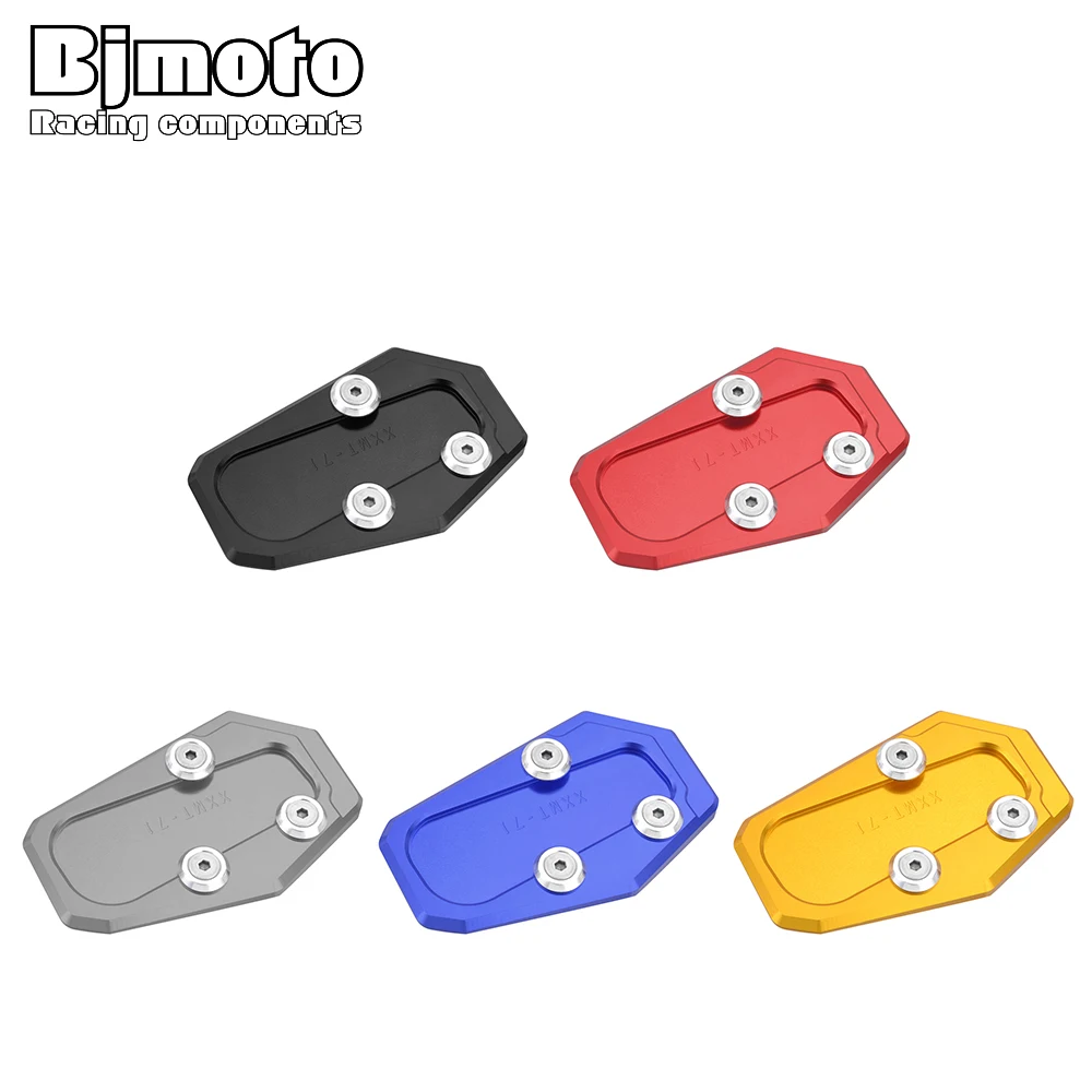 

BJMOTO For BMW R1200RT 2014-2015 CNC Aluminum Kickstand Foot Side Stand Extension Pad Support Plate