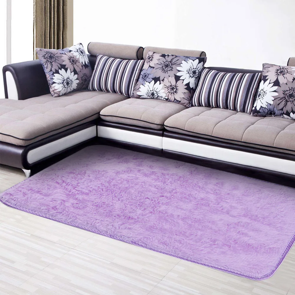 Soft Shaggy Carpet For Living Room European Home Warm Plush Floor Rugs fluffy Mats Kids Room Faux Fur Area Rug Living Room Mats