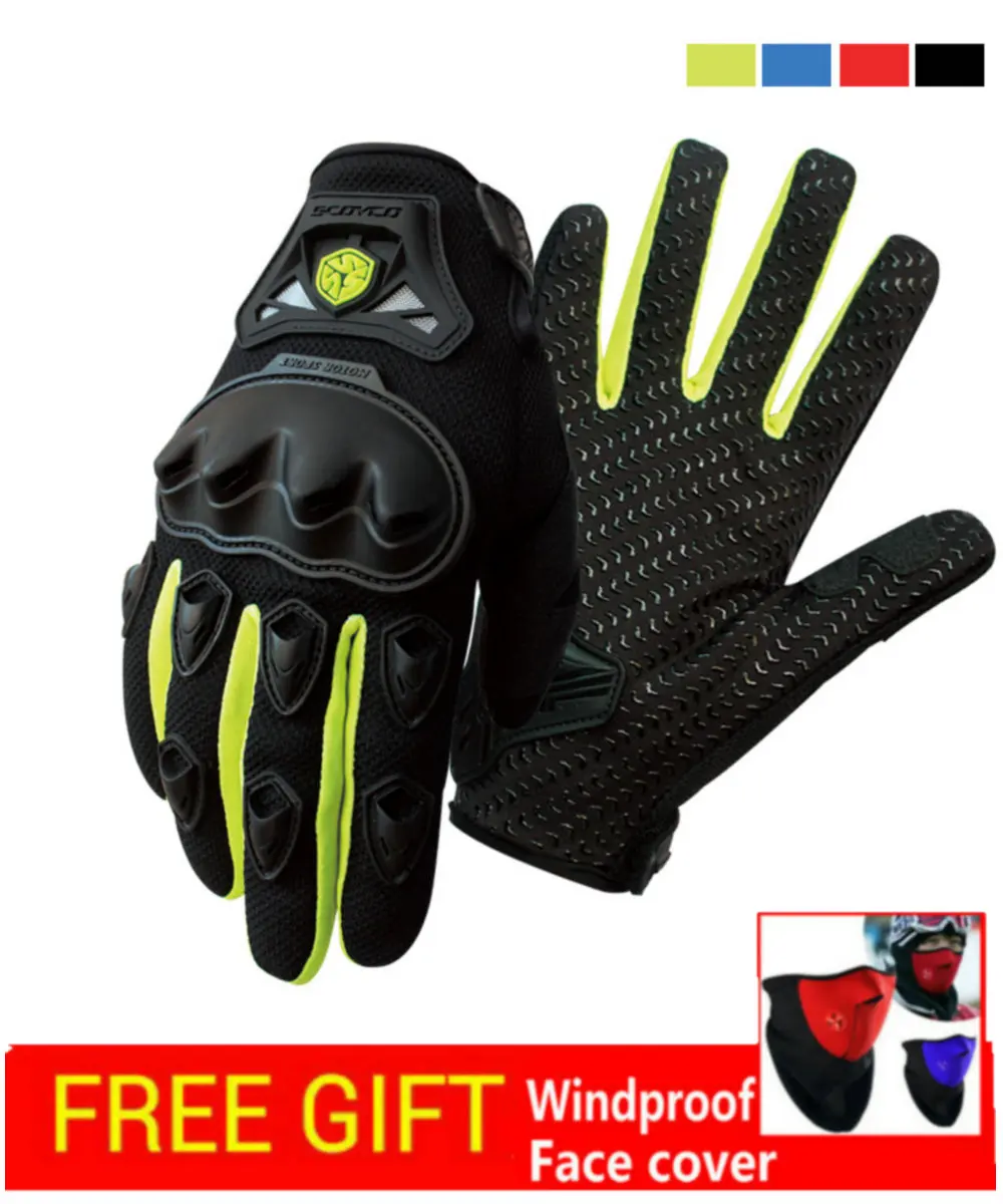 SCOYCO мотоцикл перчатки летние дышащие носки защитный Guantes мото Luvas Alpine Мотокросс