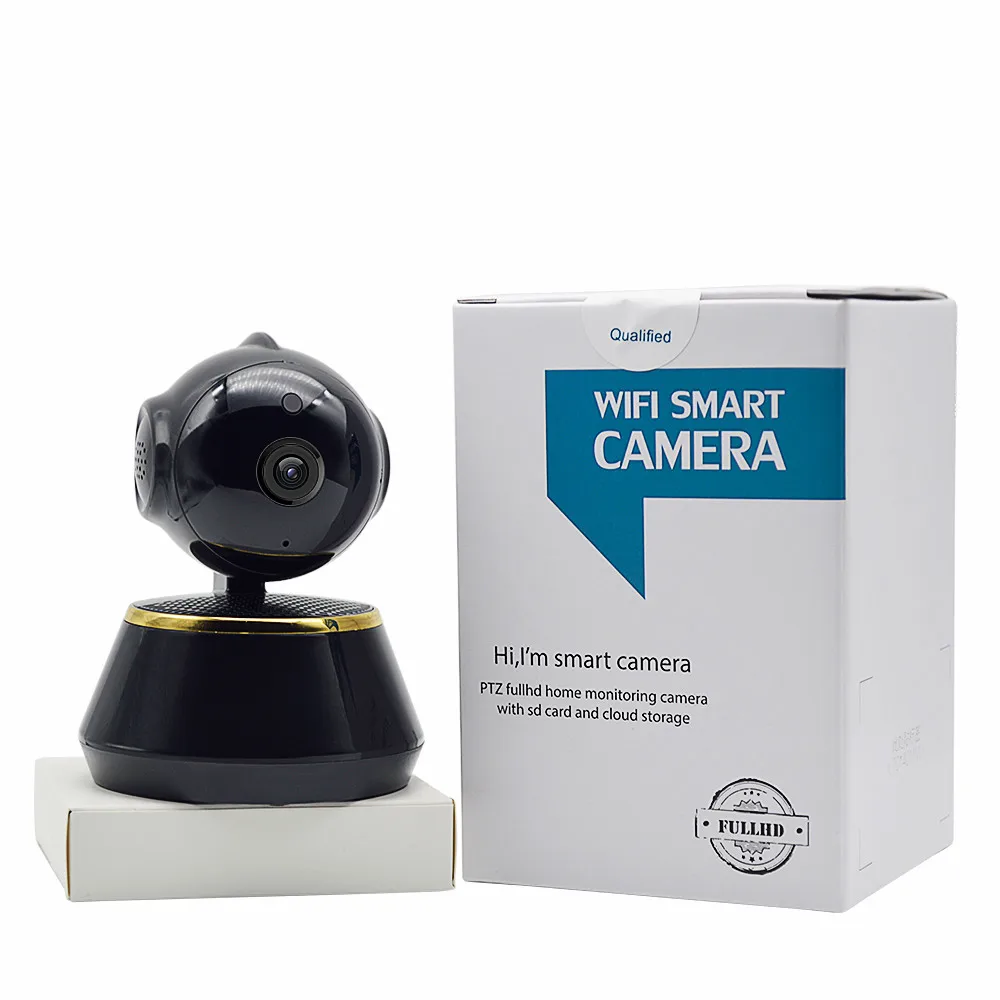 Wi Fi Беспроводной 720 P HD IP Камера pt Ночное видение двухстороннее аудио движения
