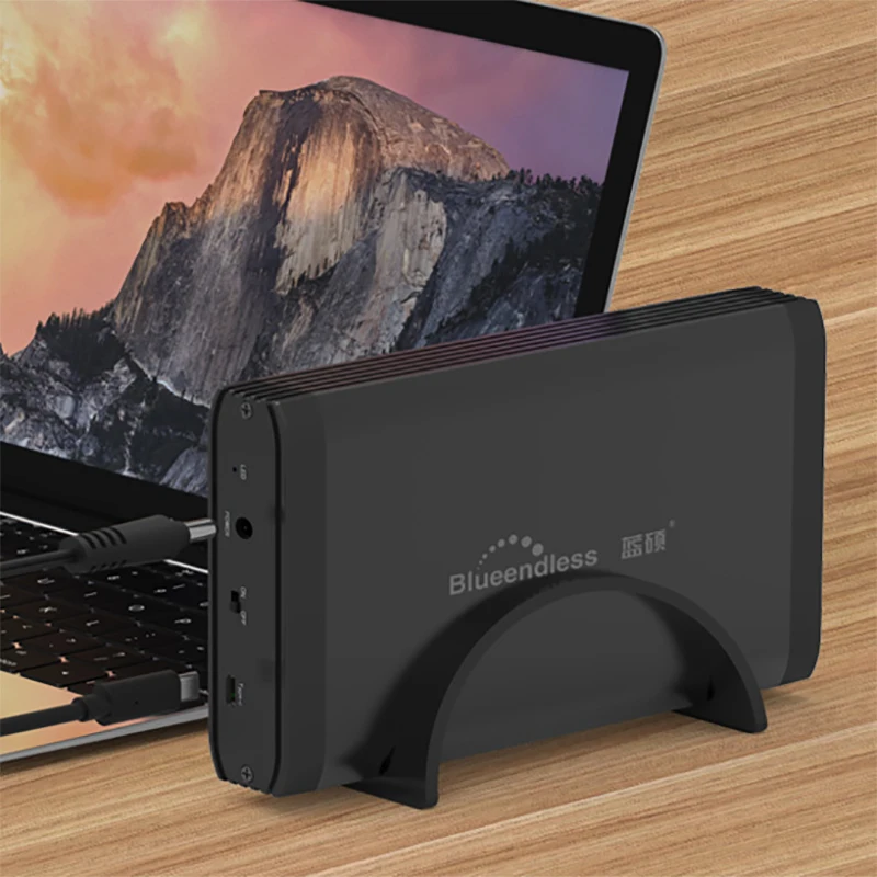 Чехлы для hdd ssd 3 5 дюйма 2 Type C / USB A usb 0 к sata жесткий диск caddy алюминиевый корпус