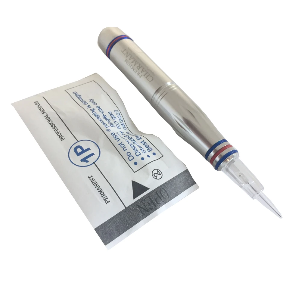 50 шт. стерилизованные иглы для татуировочных картриджей 1P 1RL 8 мм винт машинки с