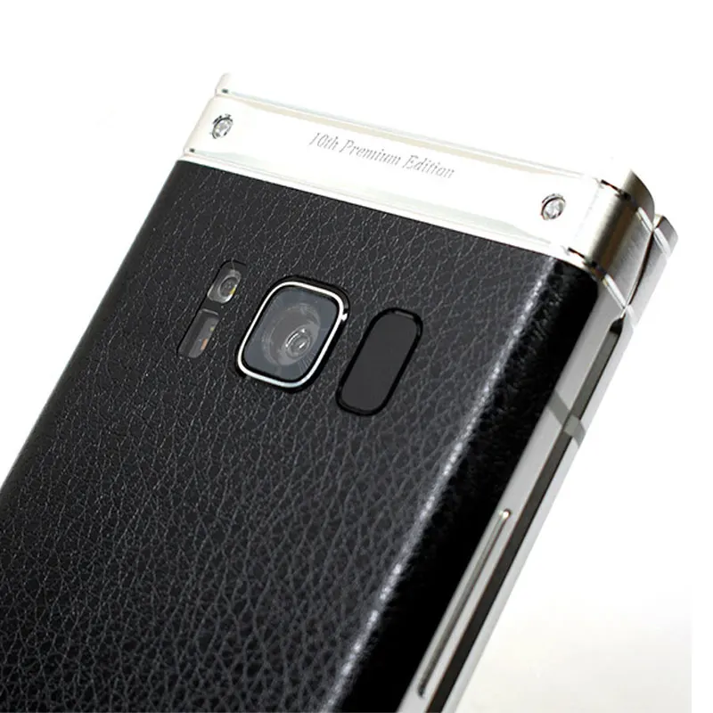 Кожа зерна сзади Стикеры пленка защитная телефон Обёрточная бумага скины