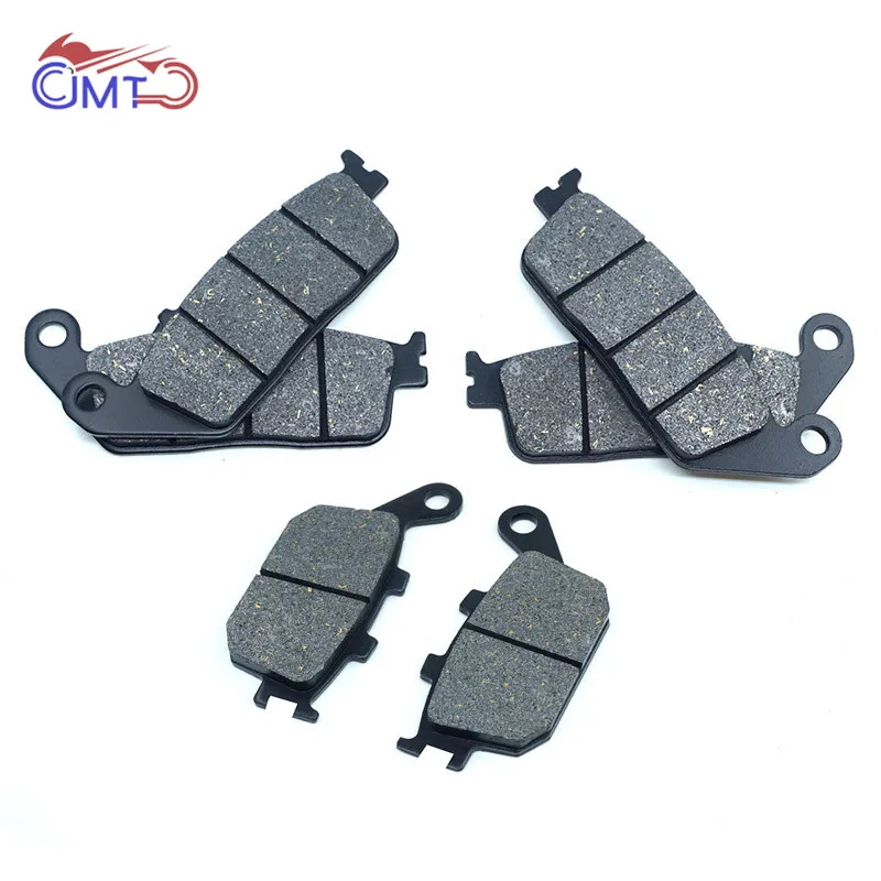 Для Honda CBR600 1995-1998 CBR600F 1997-1998 CB750F 2007-2008 CB750F2 RC42 1992-1998 спереди и сзади тормозные колодки дискового тормоза комплект CB750 - Цвет: Whole Set