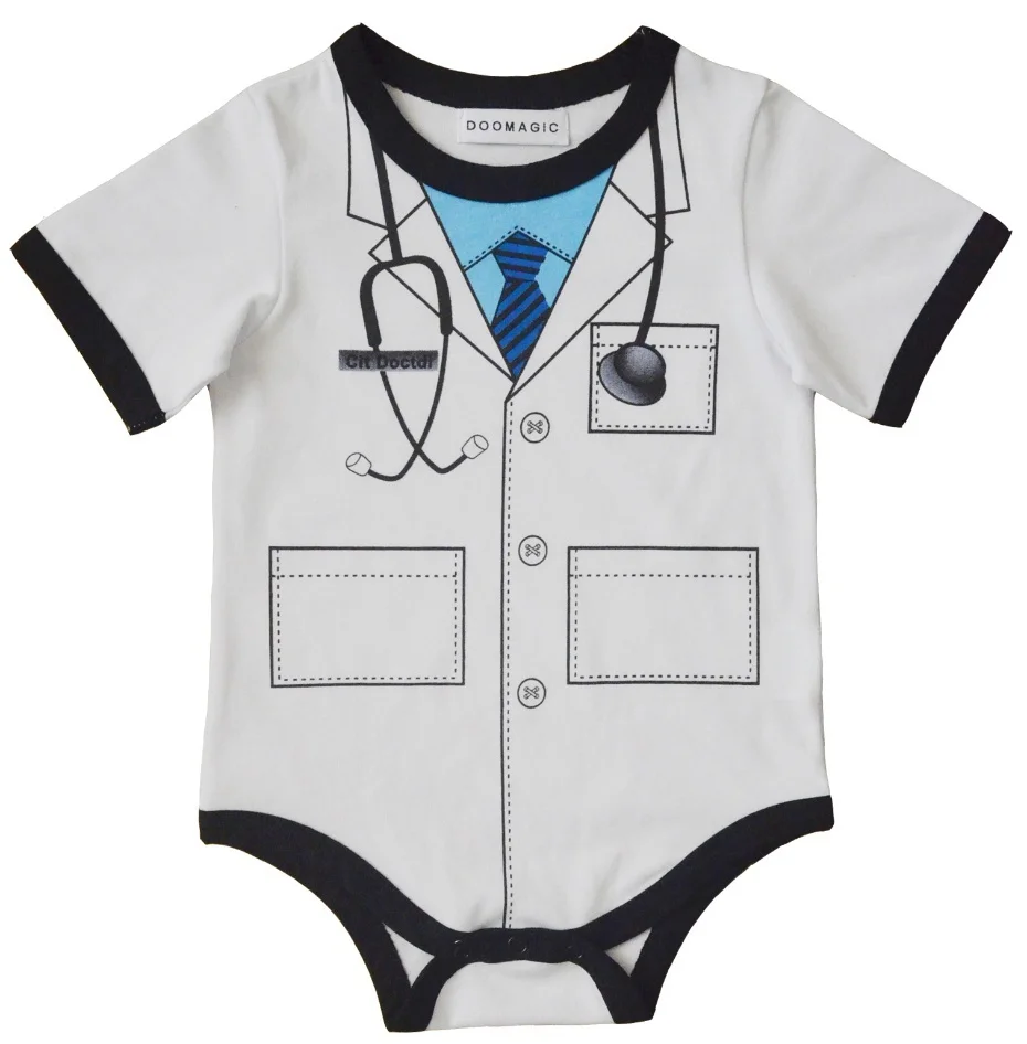 Детский комбинезон Hooyi боди с коротким рукавом для новорожденных|baby bodysuit short