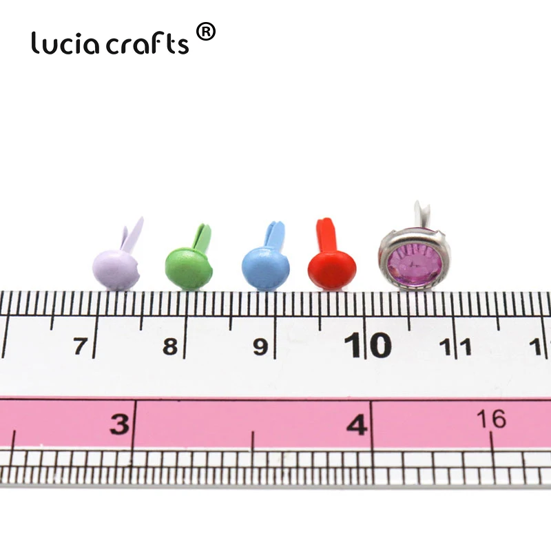 Lucia crafts 1 кор./лот разные стили окрашивание металла штифтики для DIY альбом декор украшения для скрапбукинга аксессуары G1310