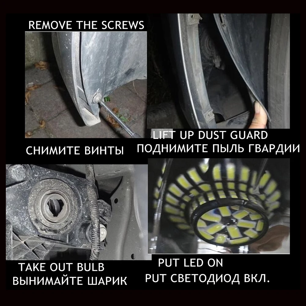 YAMYF 2 шт. H11 Светодиодный противотуманный светильник s лампы Автомобильный светильник s светодиодный светильник H8 H9 автомобильные мотоциклетные лампы 12 В Противотуманные фары светодиодный светильник 800LM 6000K