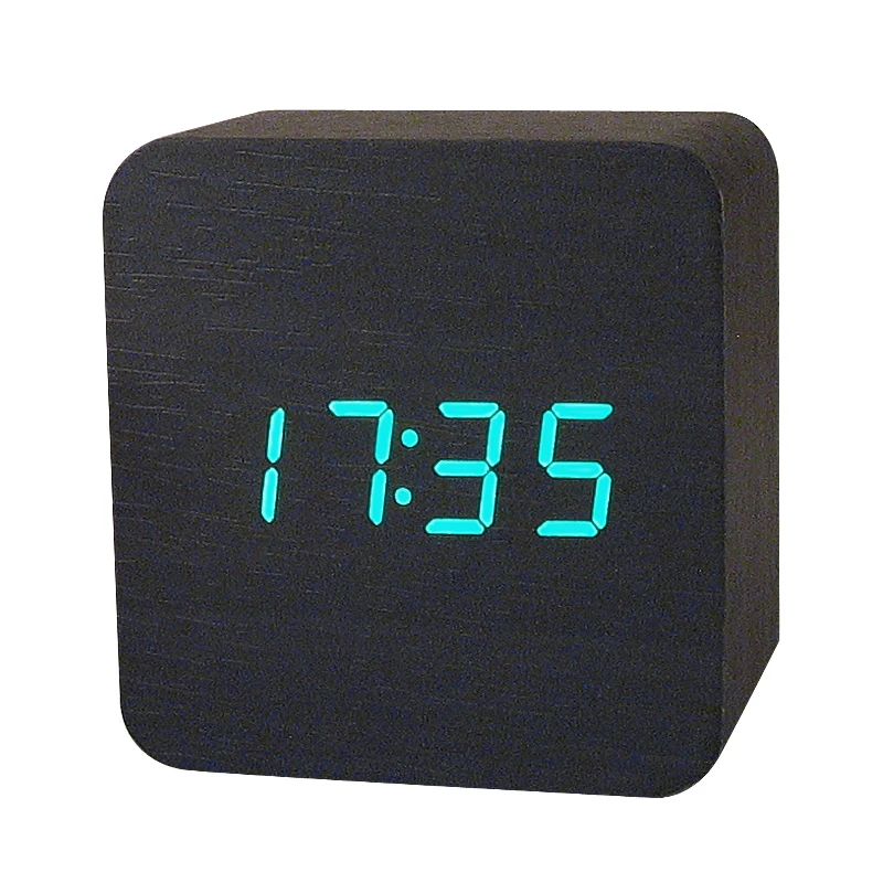 Новый Ретро светодиодный дисплей будильник электронные настольные цифровые
