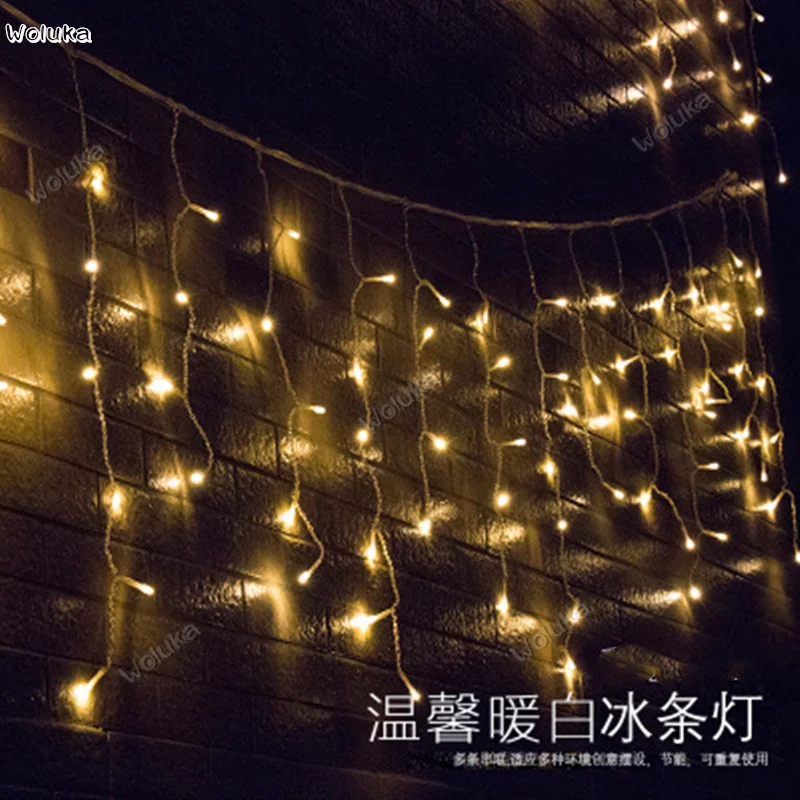 Уличные светодиодные фонарики-гирлянды 4 м декоративные фонарики на Рождество CD50