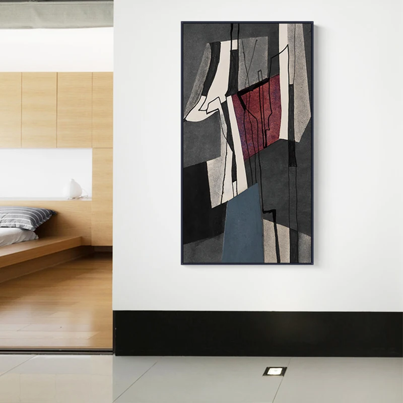 Modern Abstract Canvas Painting Geometry Wall Pictures For Living Room Home Decor Posters And Prints Art Nordic HD Poster | Дом и сад