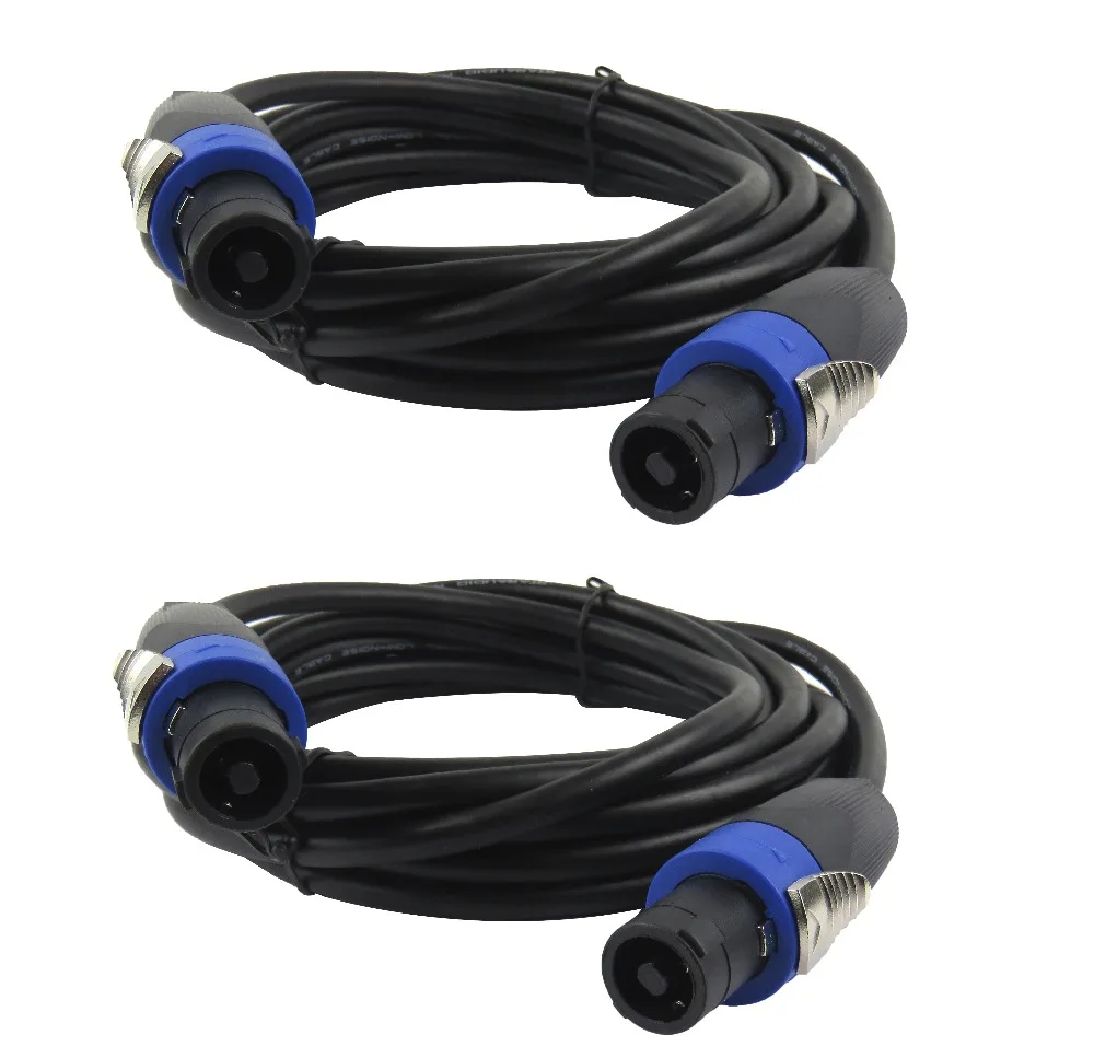 Staraudio smmc-450cm 2 шт. 15ft (4.5 м) pro Динамик к Audio Звук ПА DJ Усилители домашние Кабели |