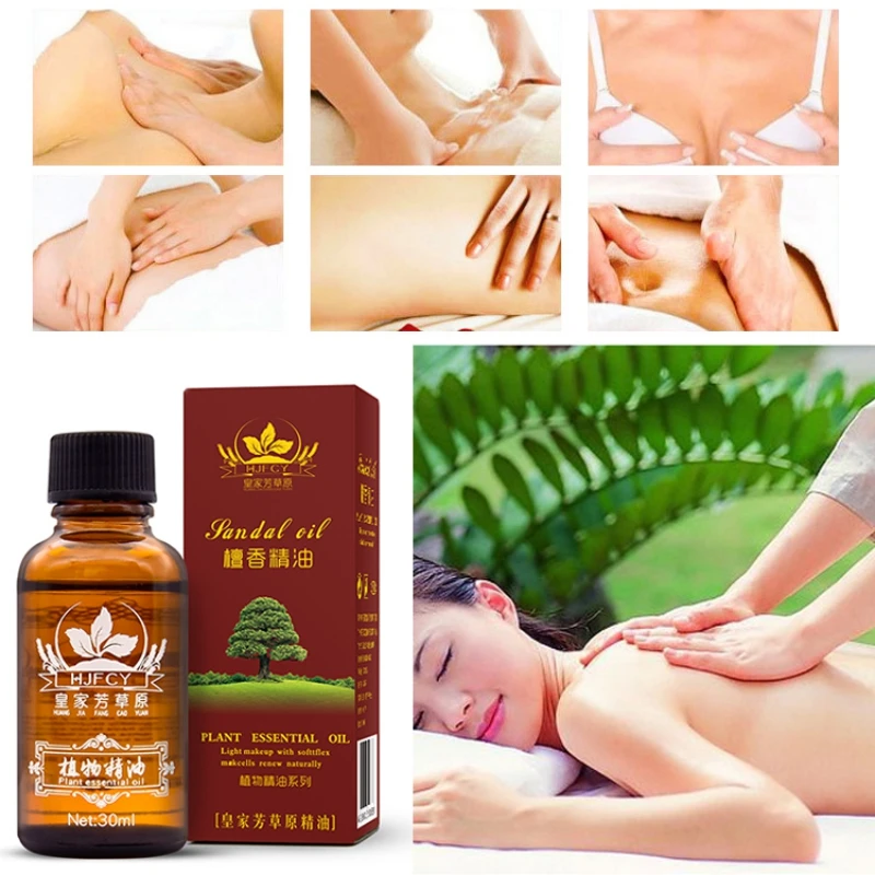 Sandalwood Essential Oil Plant Massage Open Back Scraping Body Firming Beauty Salon Health Supplies Essential Oil P1