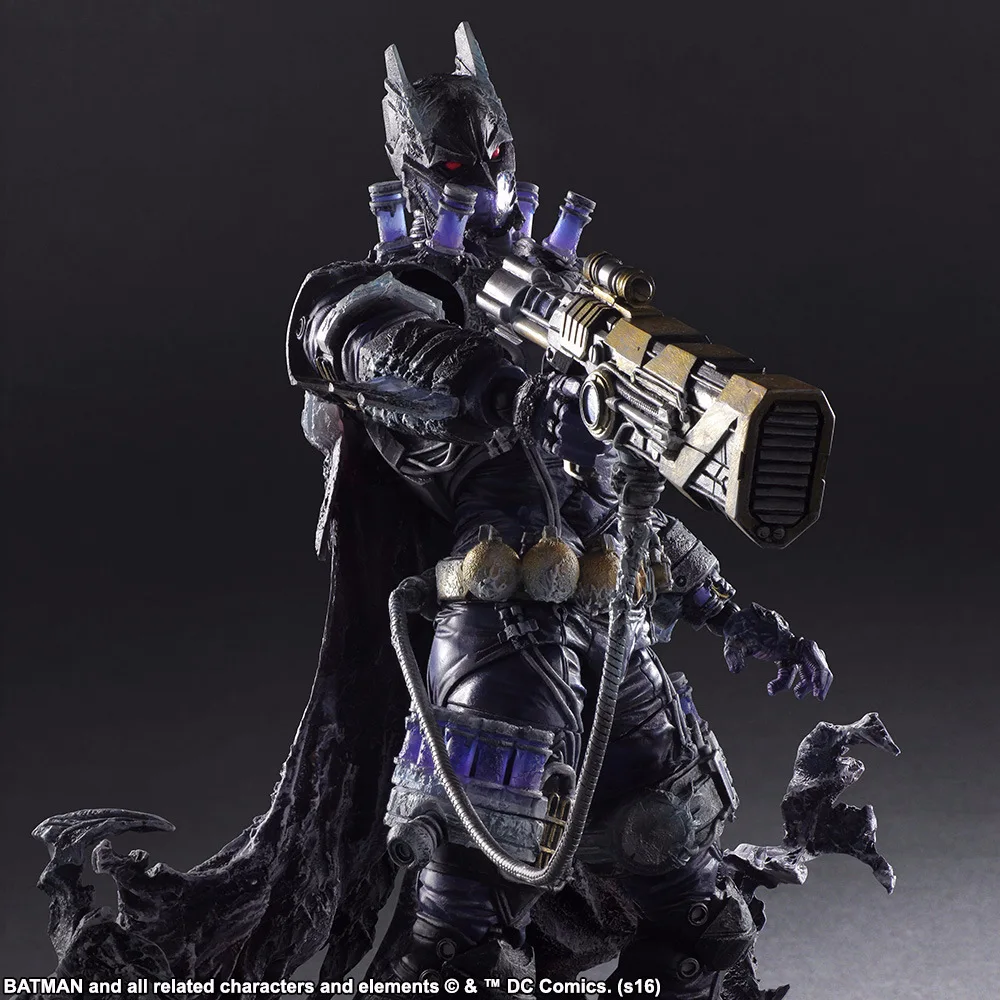 Play Arts 27 см Rogues галерея Victor Fries Mister Freeze персонаж плохие парни в Бэтмене фигурка