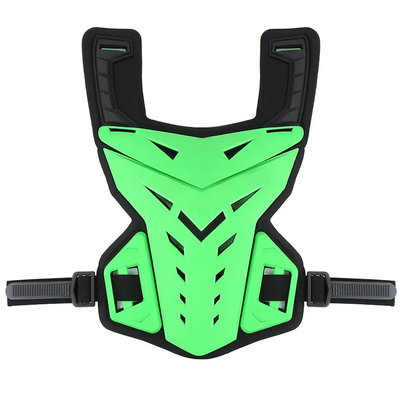 Зеленый 1 шт. мотоциклетный нагрудный защитный жилет RC Body Armor наружная спортивная защита - Цвет: Зеленый