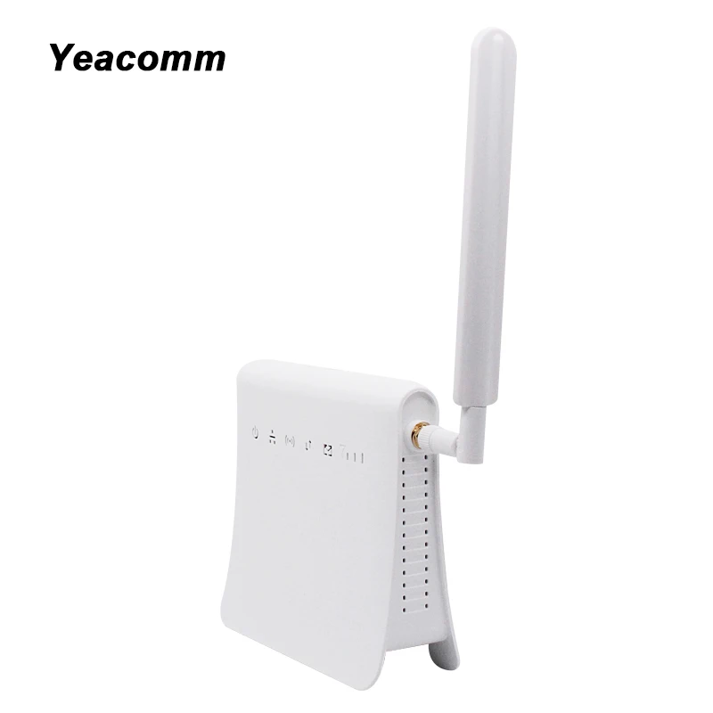 Yeacomm P25 IDU разблокированный 300 мбит/с беспроводной мобильный 4G крытый LTE CPE WiFi маршрутизатор с слотом для sim-карты и внешней антенной