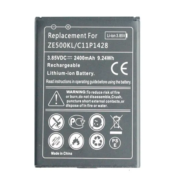 ITopZea 1x2400mAh/9.24Wh C11P1428 Сменный аккумулятор для Asus Zenfone 2 Zenfone2 Laser ZE500KG ZE500KL|battery for|2400mah