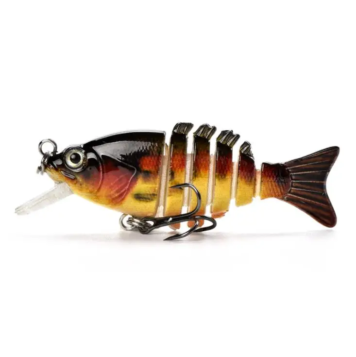 1 шт., 5 см, 2,5 г, мини приманка для рыбалки, Sahte Yemler, Swimbait, Grankbait, жесткая приманка, мульти, шарнирная приманка, поддельная приманка, articulos De Pesca - Цвет: H