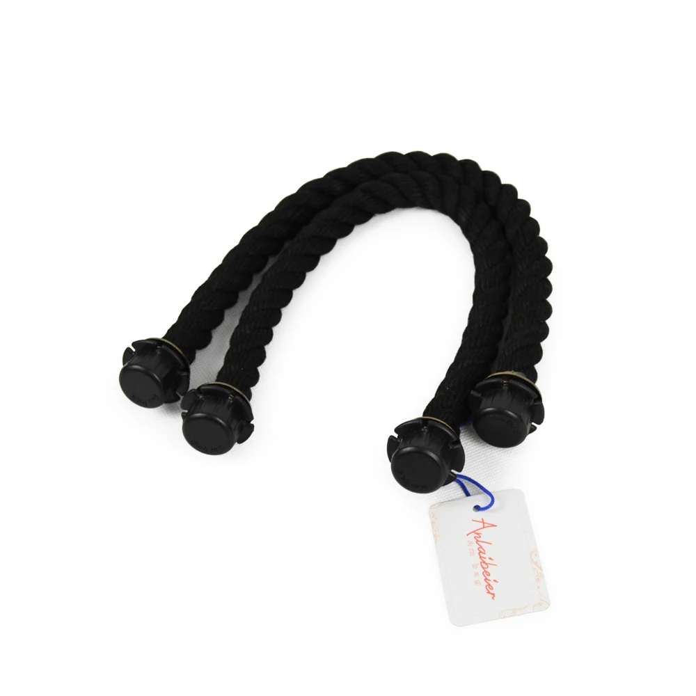 AMbag 1 пара Длинные Короткие пеньковые веревки ручка для O сумка Obag ручка 70 см 40 см для женщин сумка EVA