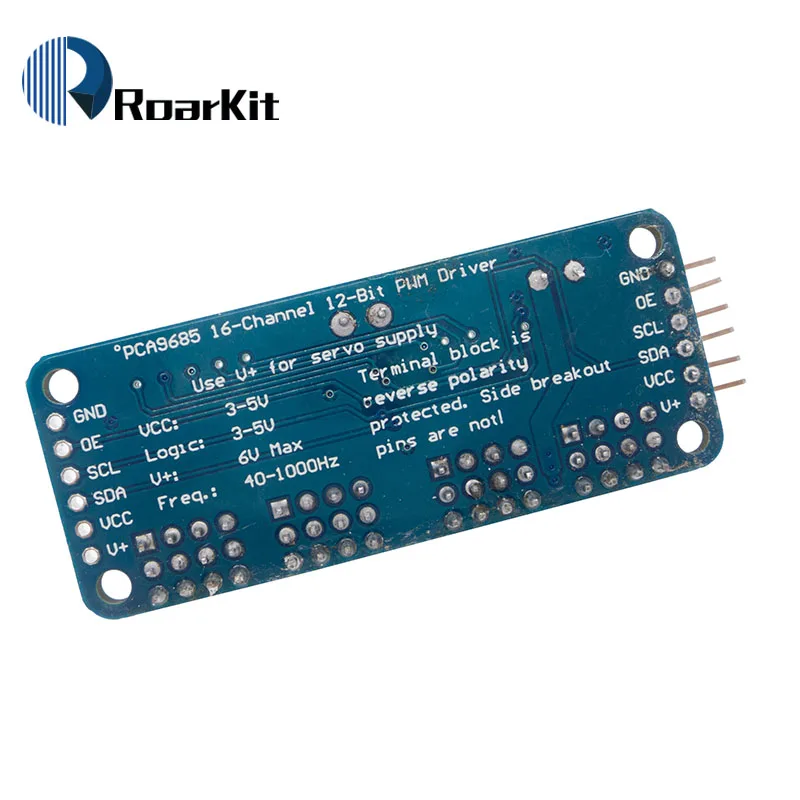 16-канальный видеорегистратор 12-битная ШИМ/Servo Driver-I2C интерфейс PCA9685 для arduino или Raspberry pi щит модуль servo Щит