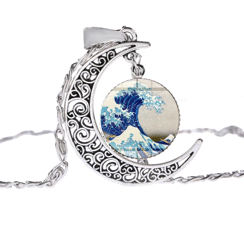 SONGDA канагава серфинга волны и Звездная ночь Цепочки ожерелья креативное