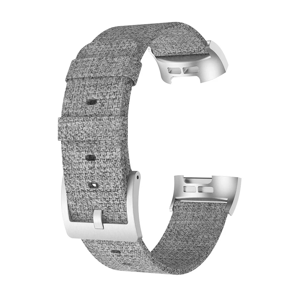 Цветной ремешок для Fitbit Charge 3 смарт-браслет часов тканевый нейлон сменные мужские